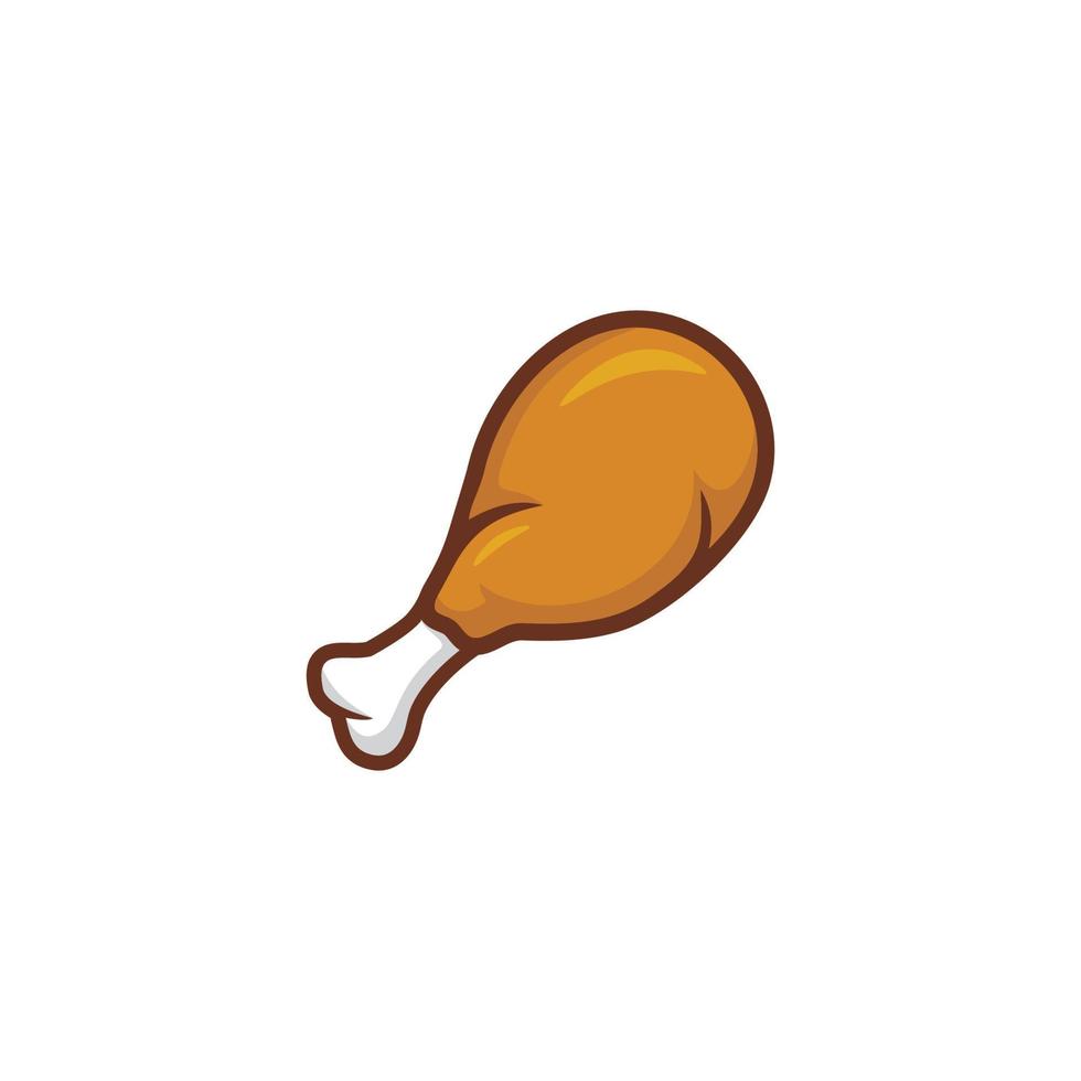 Fried chicken icon design vector illustration