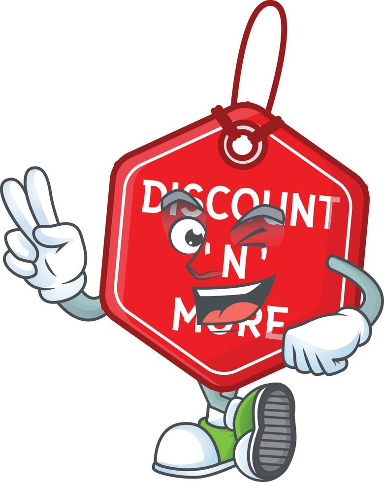 Christmas Discount Tag vector