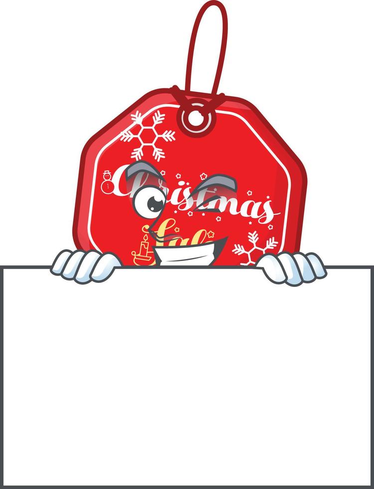 Christmas Sale Tag vector