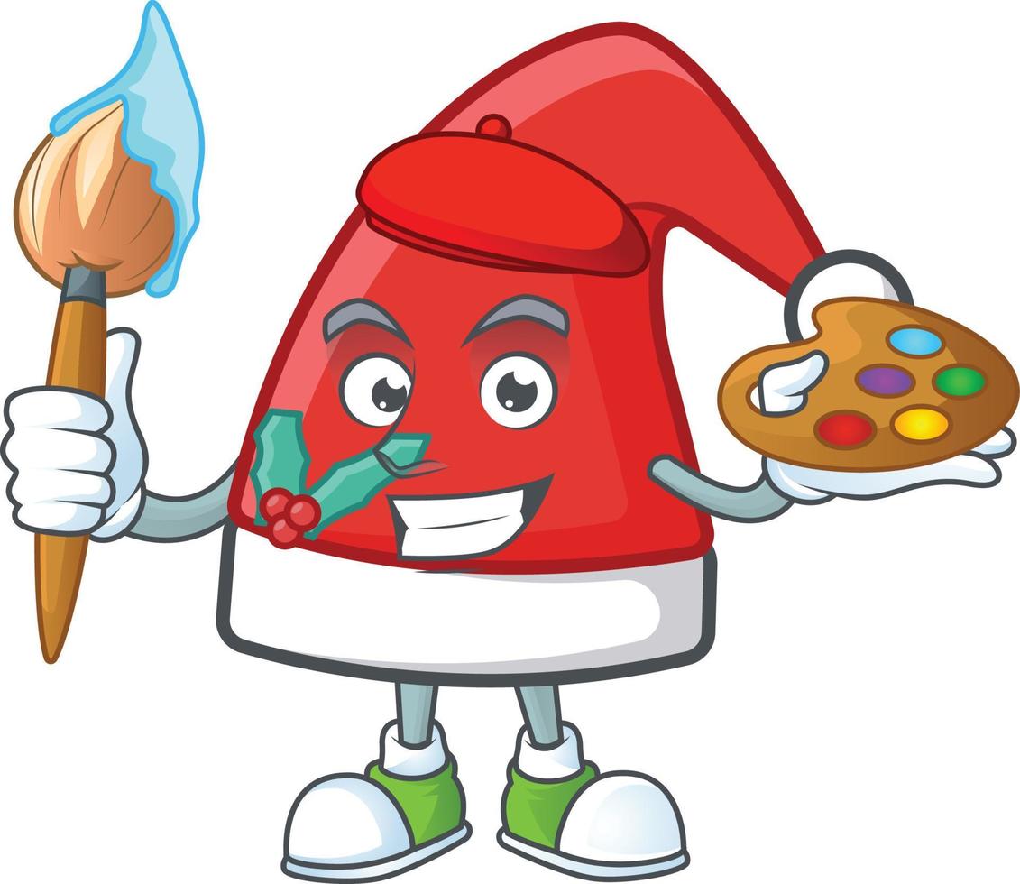 Santa Claus Hat Cartoon vector