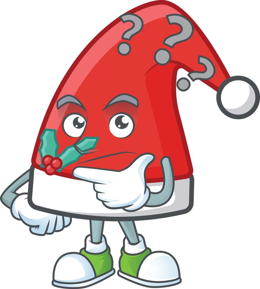 Santa Claus Hat Cartoon vector