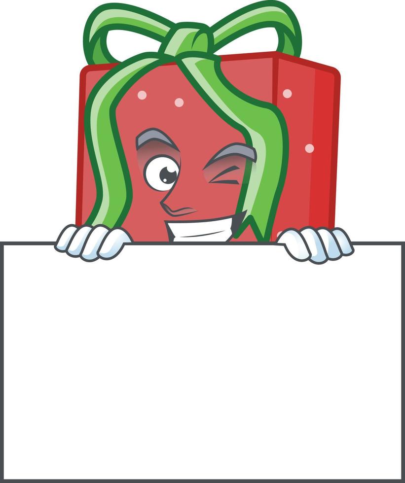 vector de caja de regalo roja