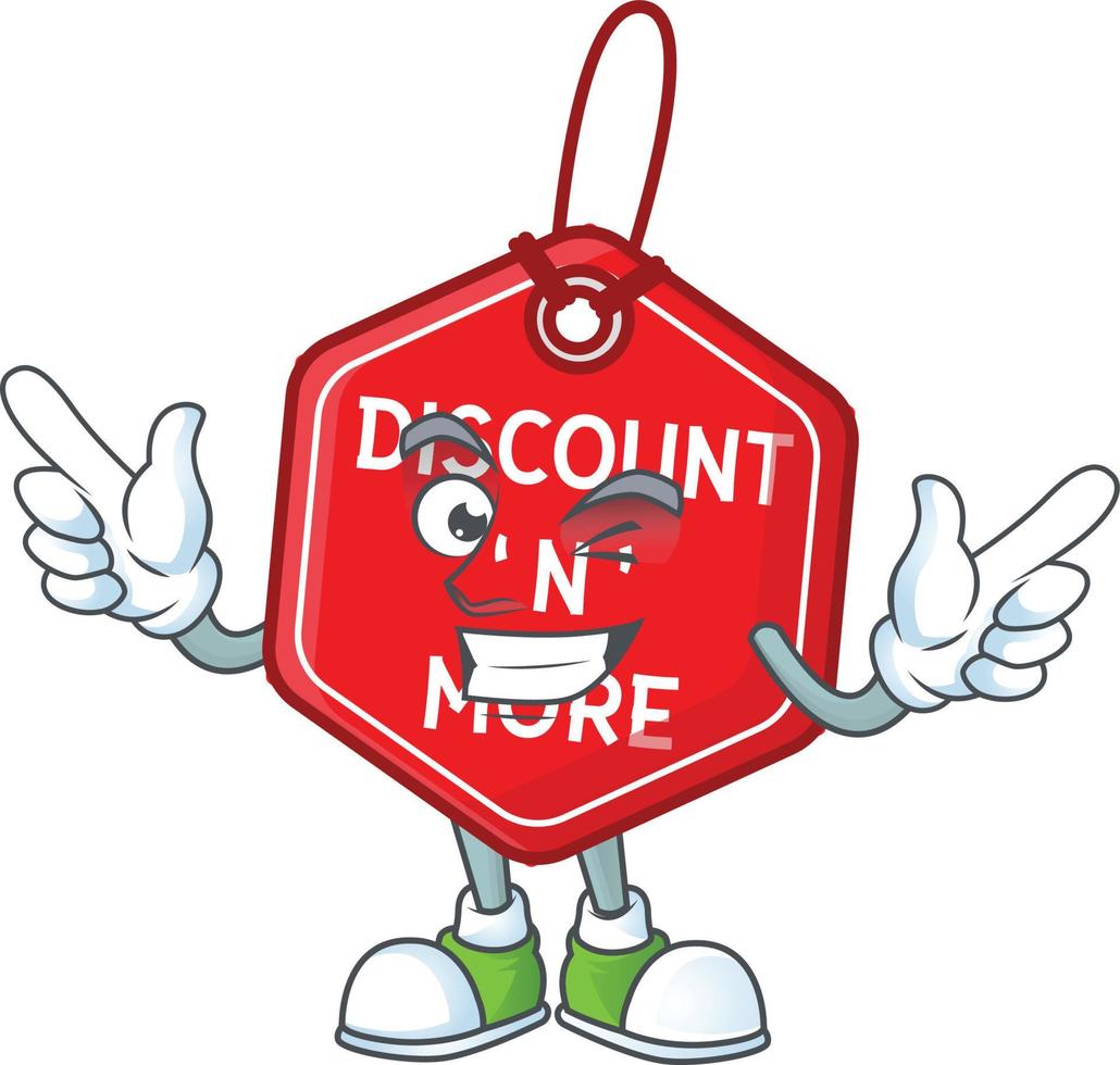 Christmas Discount Tag vector