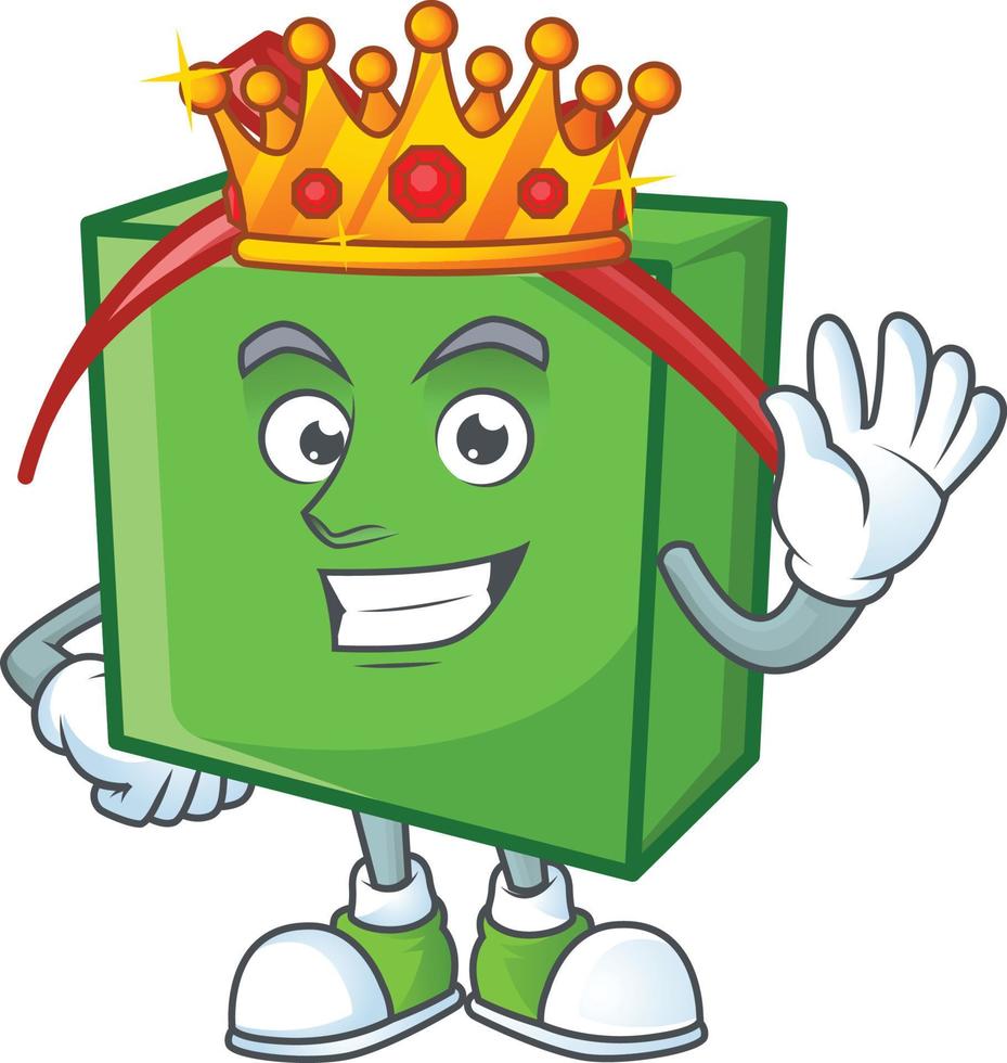 Green Gift Box Vector