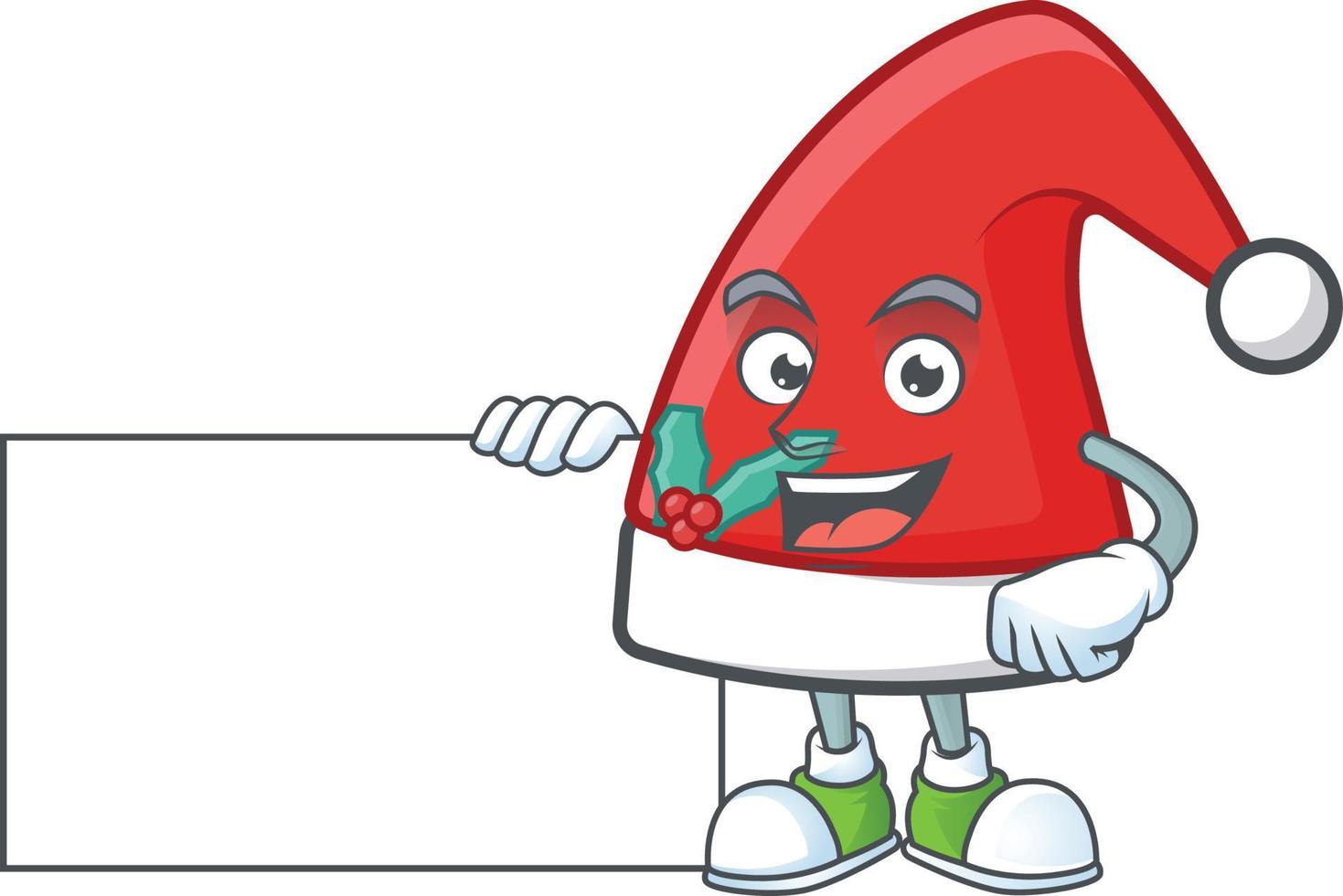 Santa Claus Hat Cartoon vector