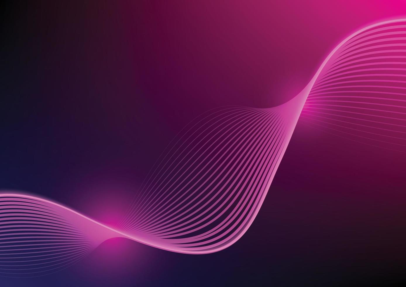 curve line technology abstract background vector