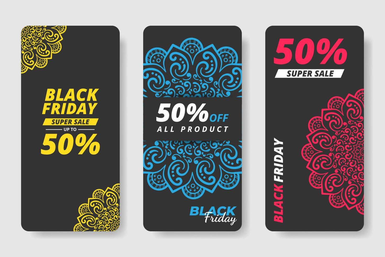 Black Friday Sale Banner vector