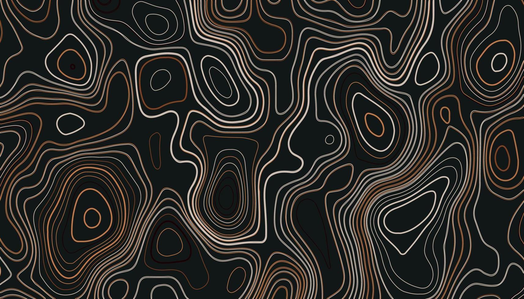 Topography relief. Topographic illustration. Abstract paper cut style design. Geometric layered curve line black, gold vector, realistic papercut decoration textured with wavy layers vector