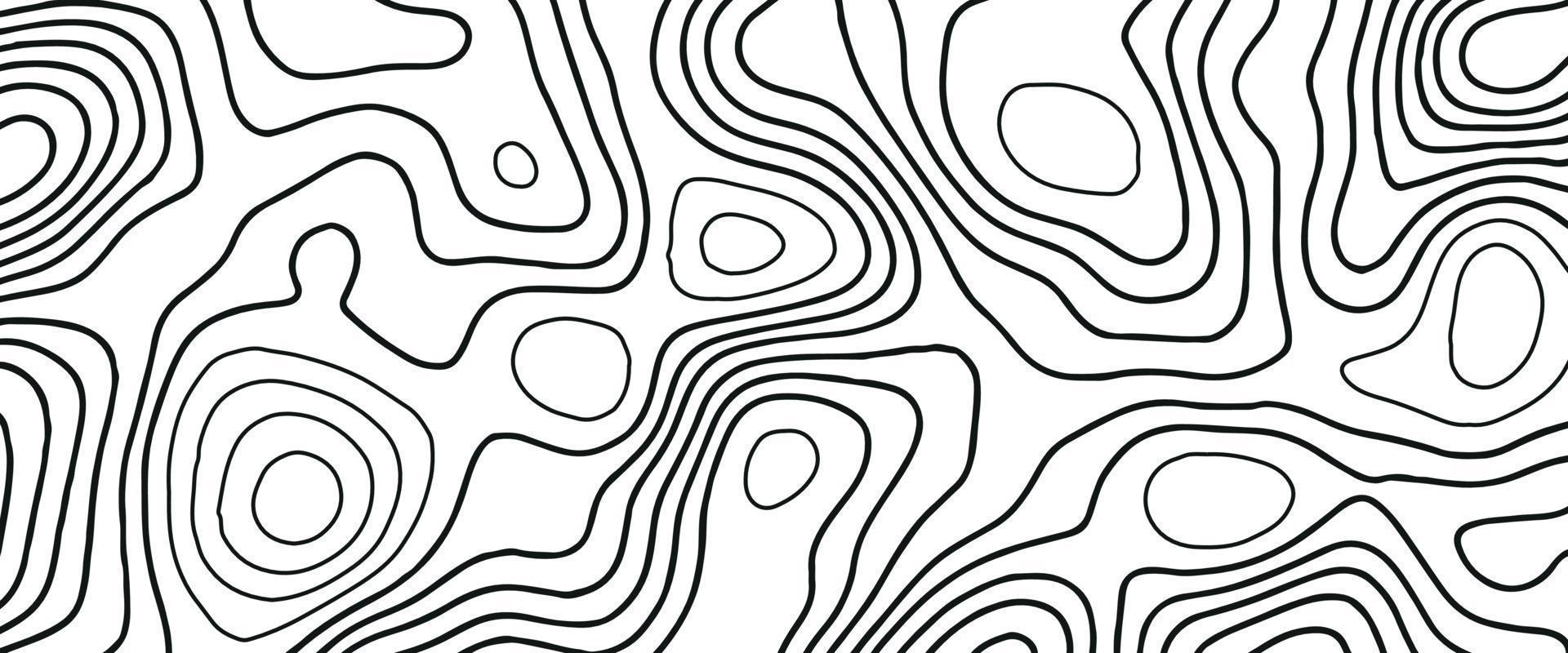 Abstract Blank Detailed Topographic Contour Map Subtle White Vector Background. Geographic topographic map grid. Line map with elevation. Topographic Cartography. Topographic Map. Topographic Relief.