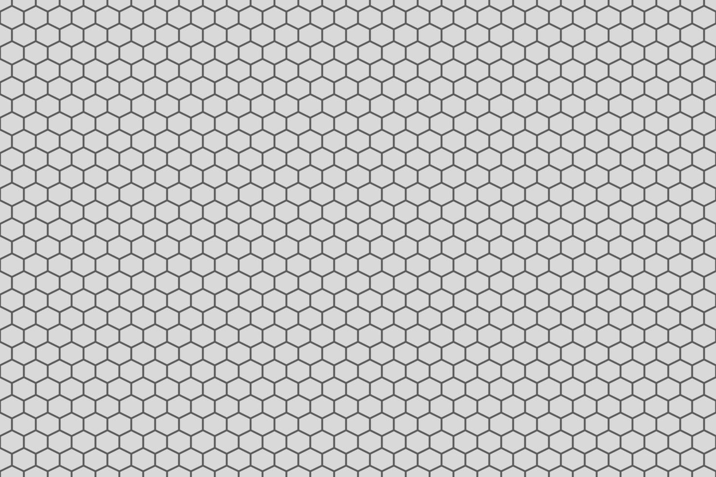 Simple geometric background with hexagon cells texture. Vector seamless pattern.