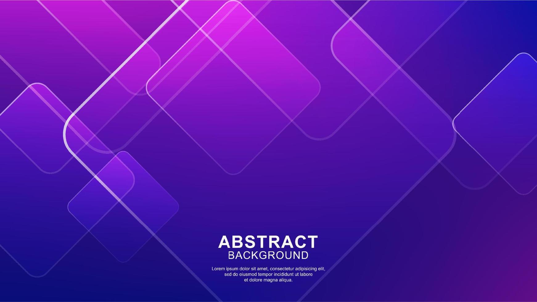 Modern abstract geometric shapes background vector
