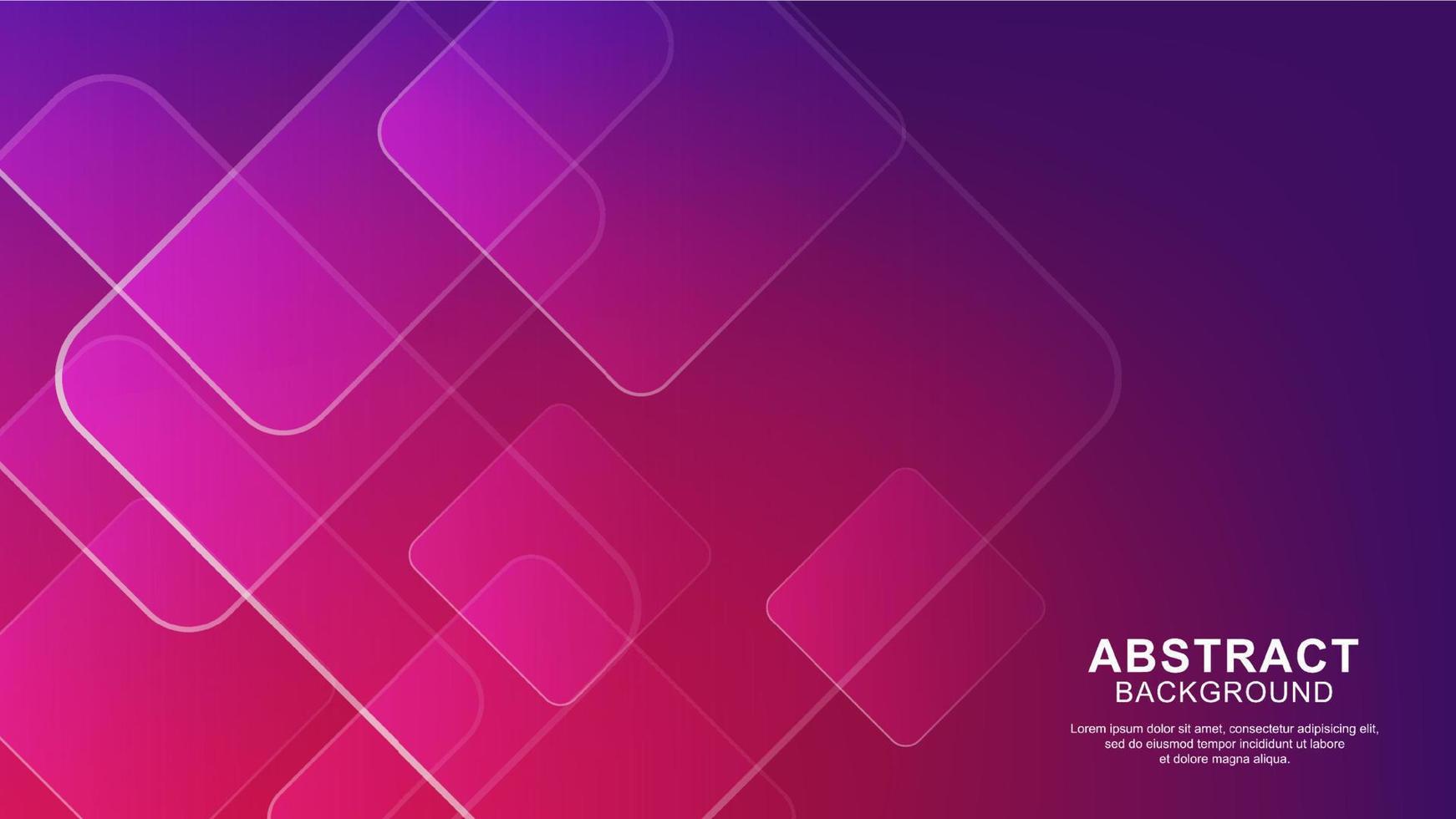 Modern abstract geometric shapes background vector
