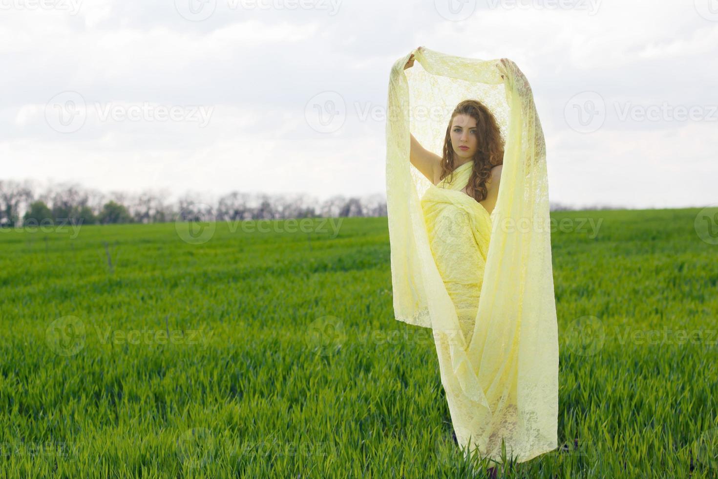 Perfect young woman photo