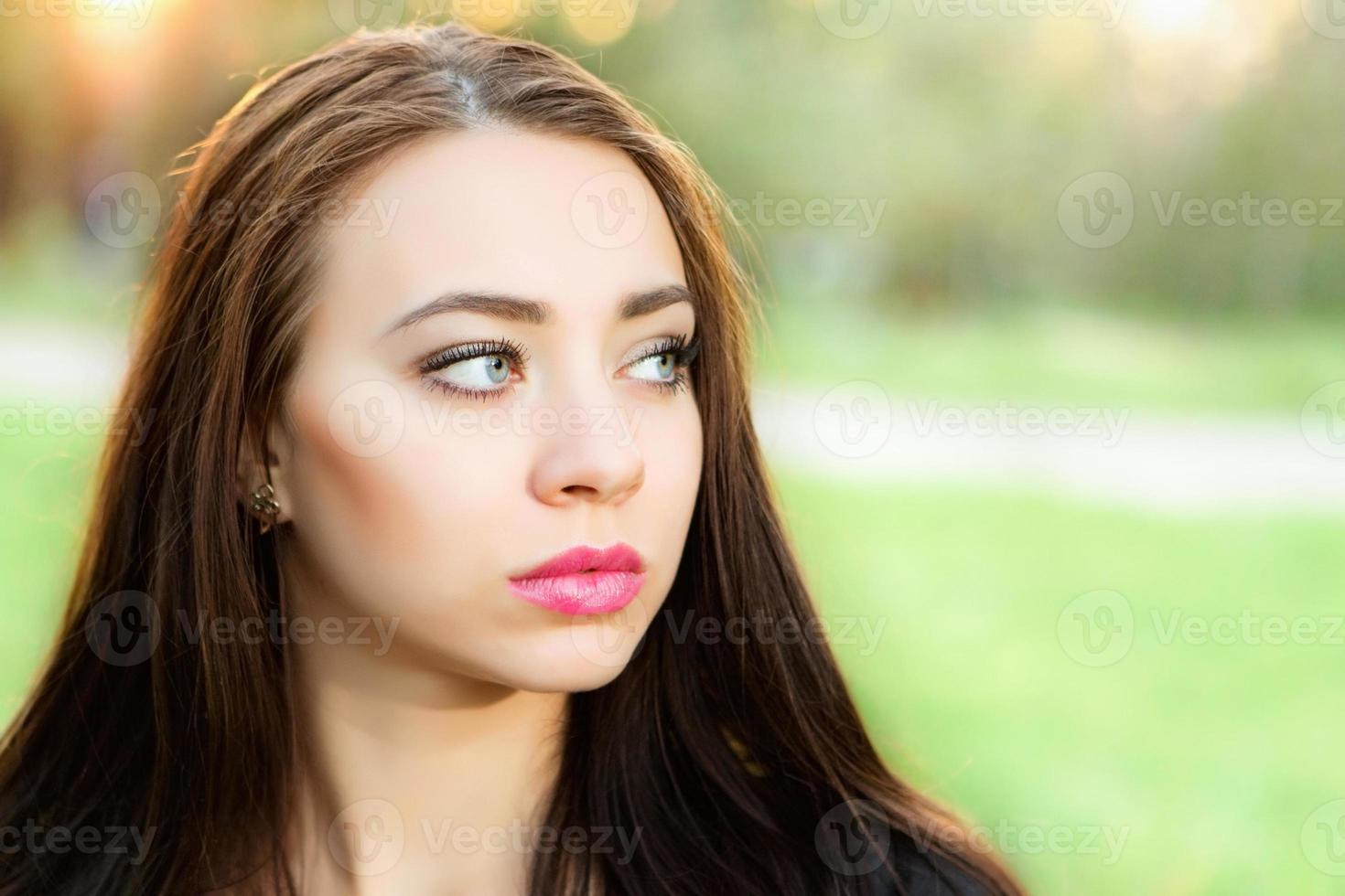 Young attractive woman photo