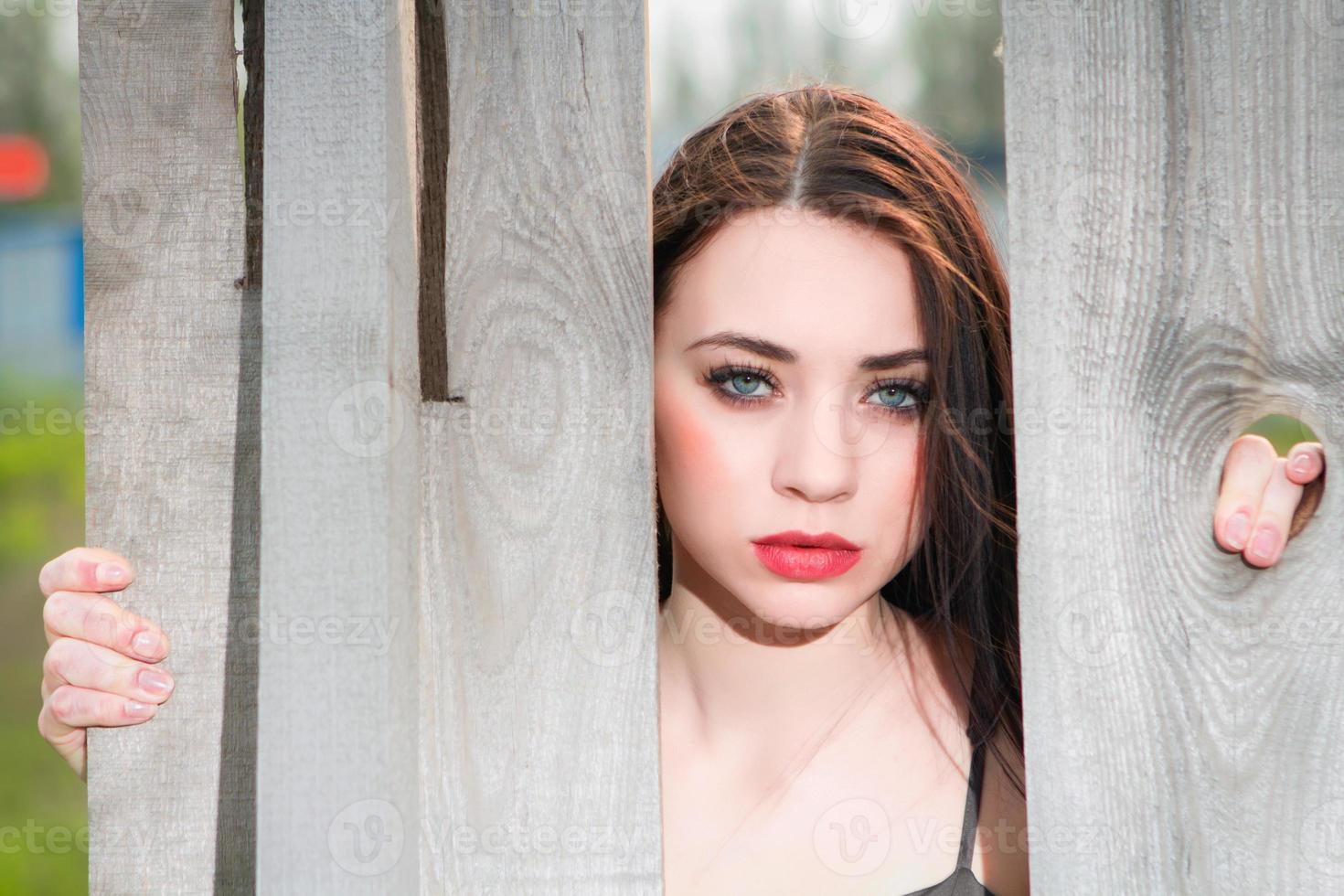 Portrait of young woman photo