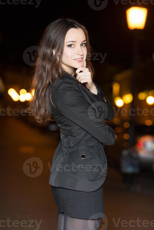 Portrait of beautiful woman photo