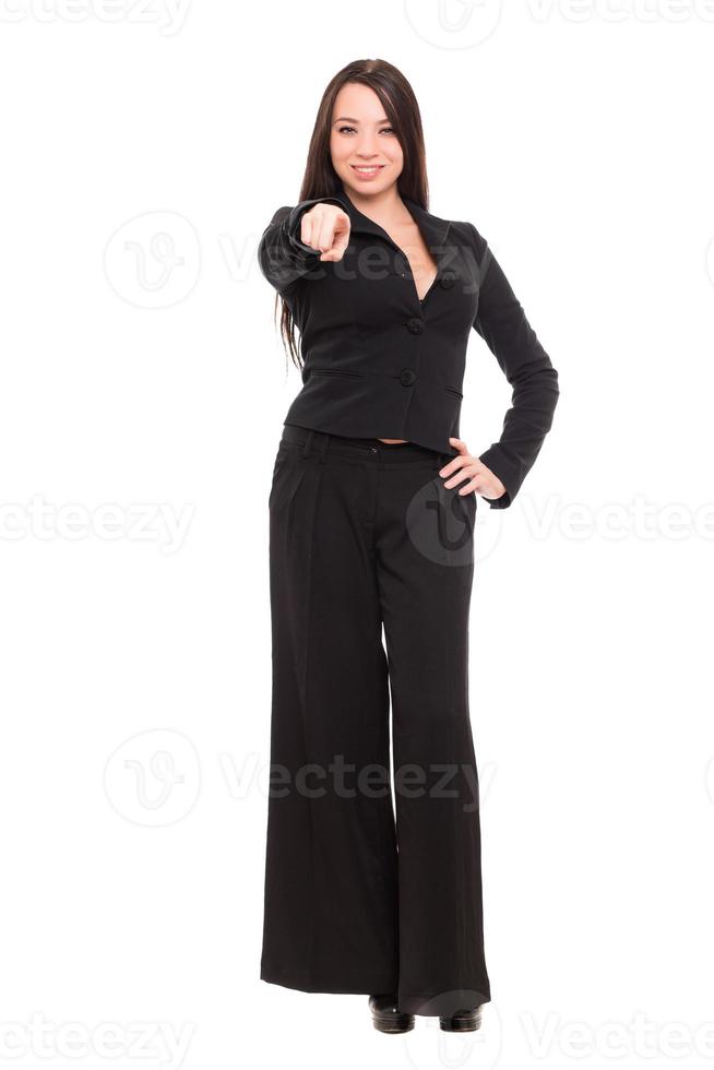 Beautiful young brunette photo