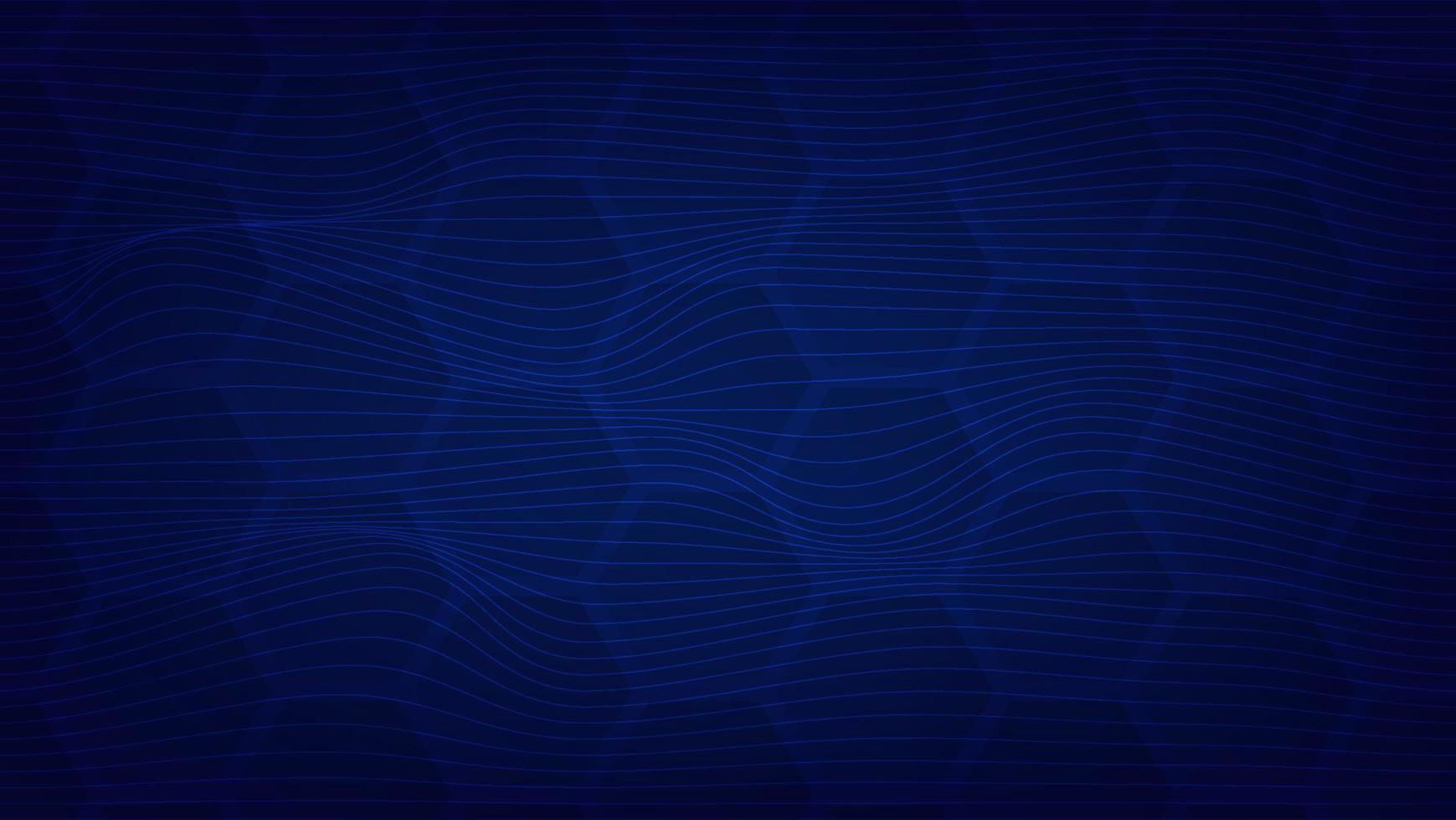 hexagon pattern with blue lighting for graphic design element. abstract futuristic technology background concept vector