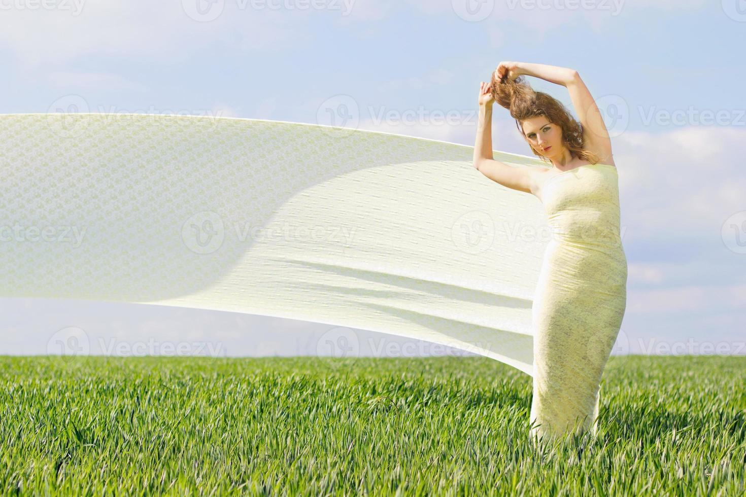Young nice woman photo