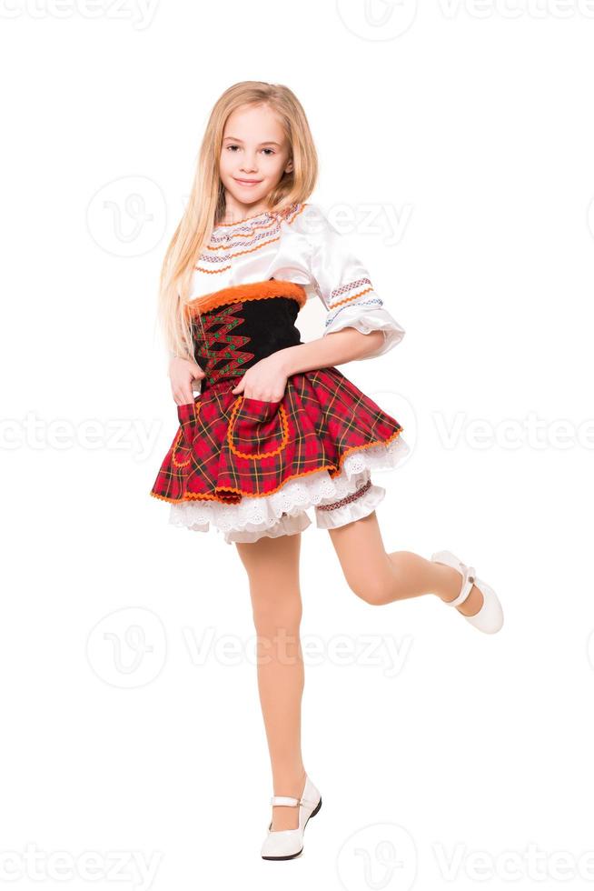 Pretty blond girl photo