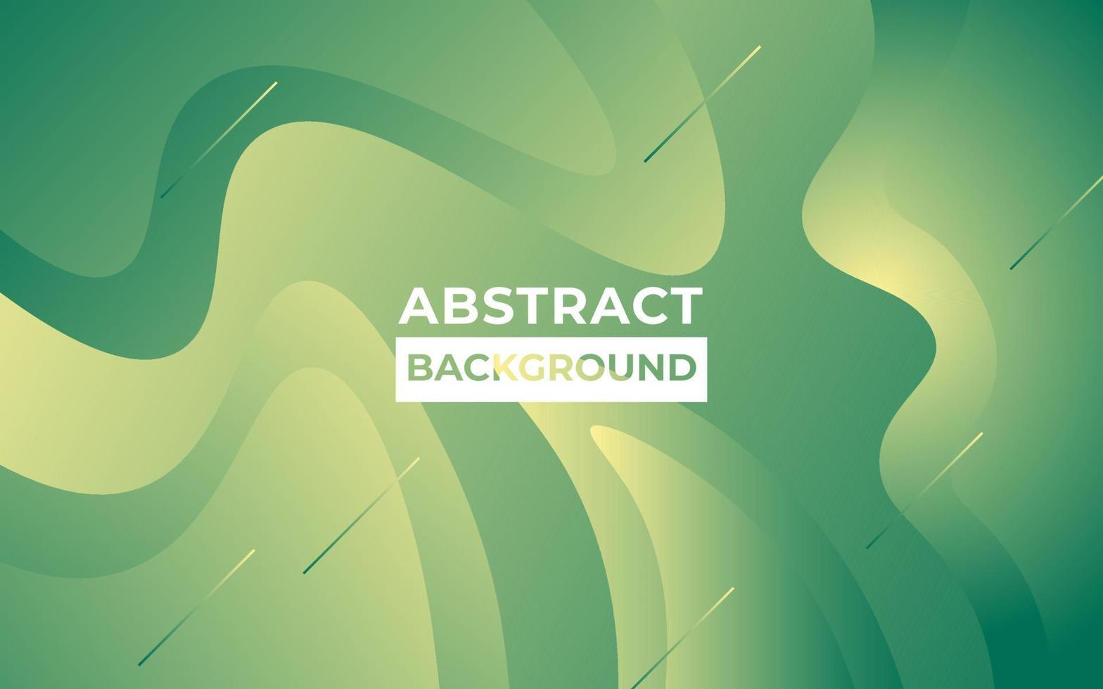 abstract green soft gradient wavy light liquid color with geometric shape background. eps10 vector
