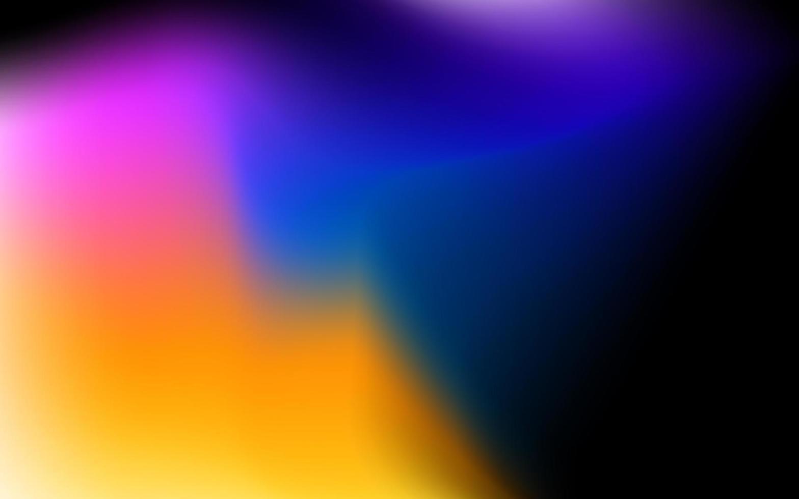 abstract colorful blue, yellow, orange black holographic mesh wavy texture background. eps10 vector