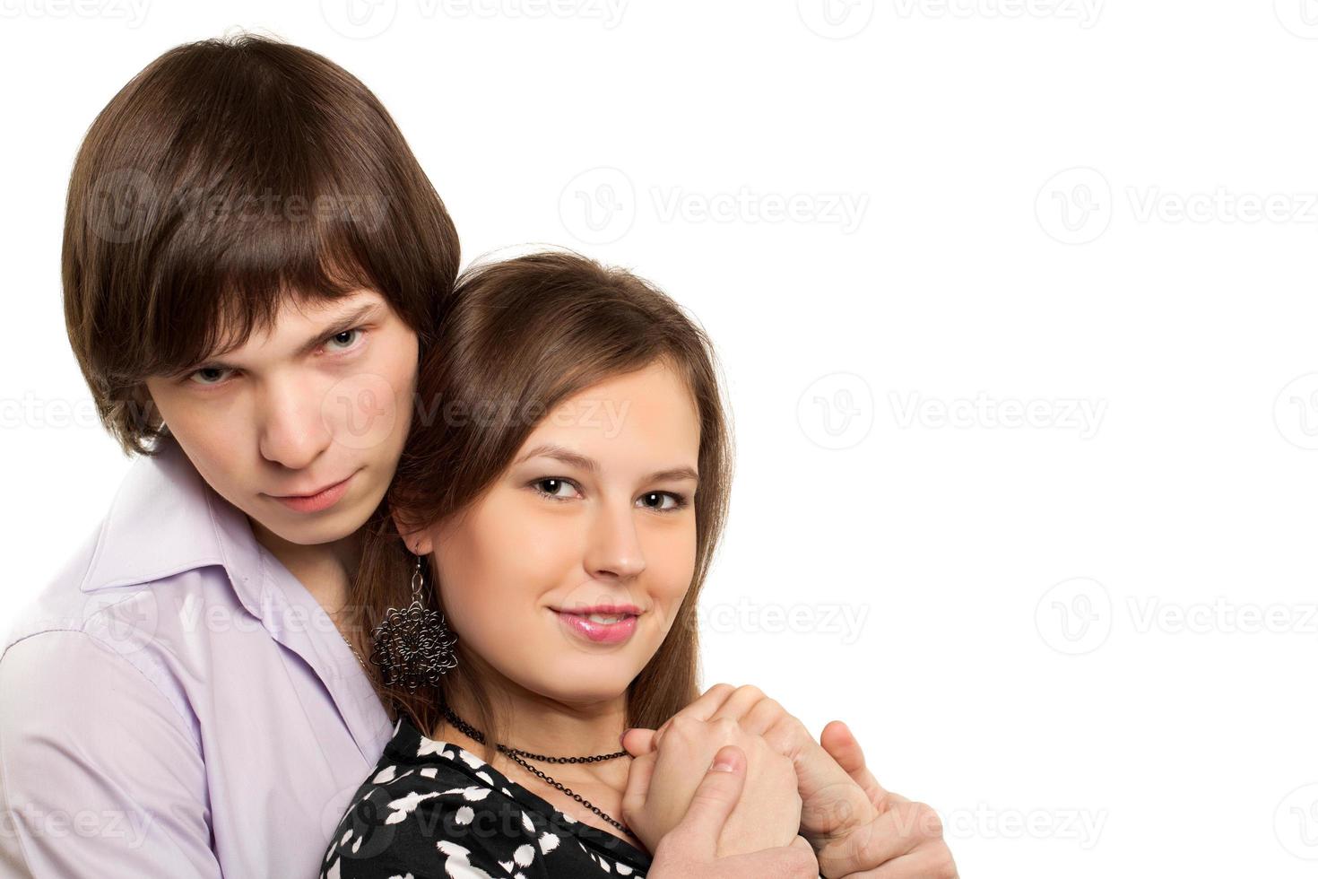 portrait of a loving couple photo