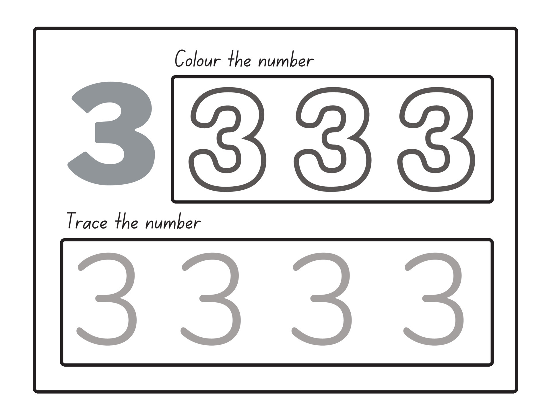 trace-and-color-the-number-worksheet-kids-learning-material-worksheet