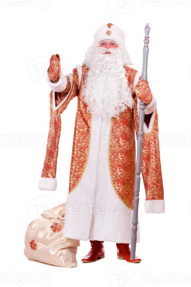 personaje navideño ruso ded moroz, padre escarcha foto