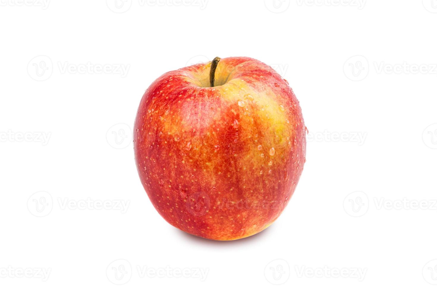 Sweet red apple photo