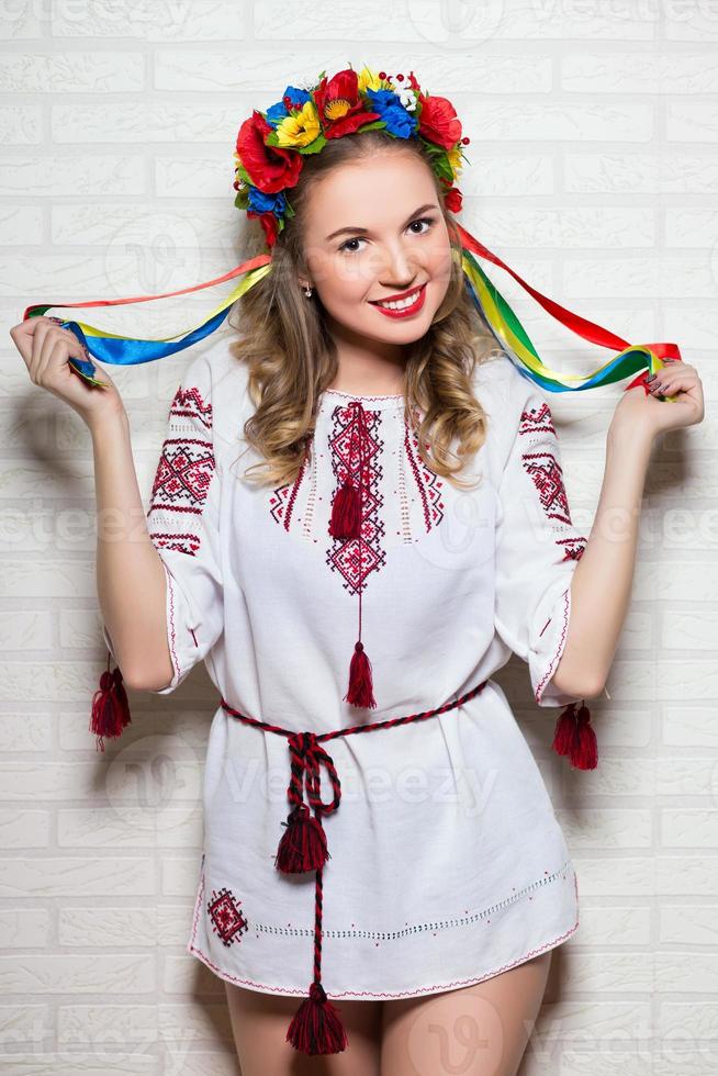 Attractive young woman photo