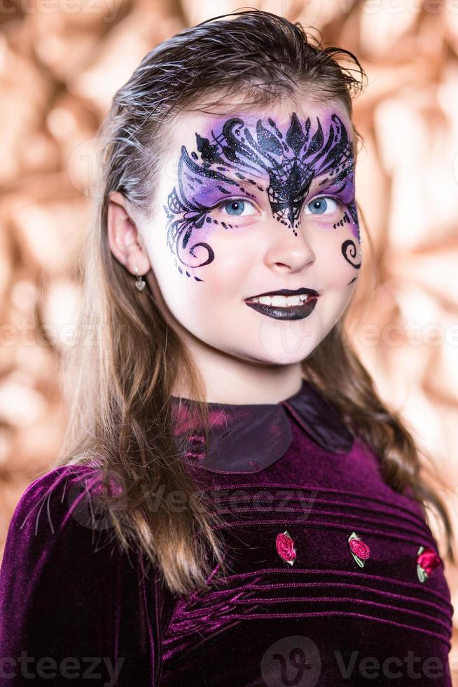 Portrait of beautiful girl photo