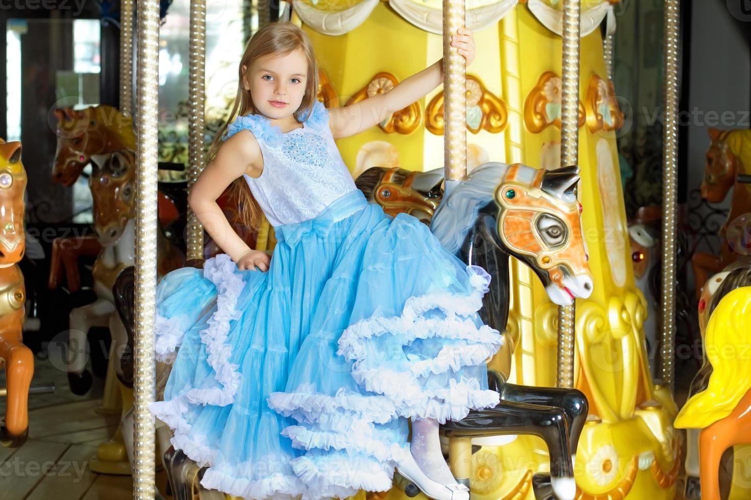 Pretty little girl photo