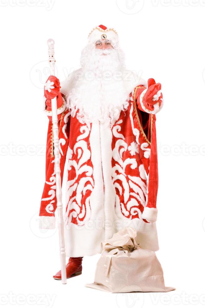Ded Moroz, Father Frost. Isolated photo