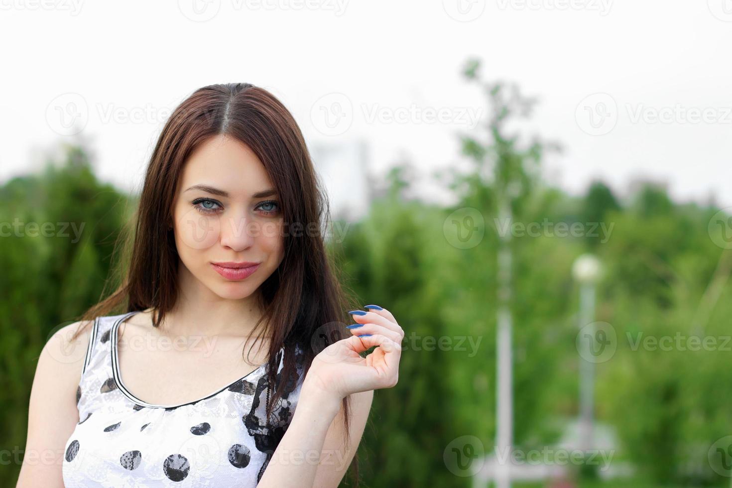 portrait of a perfect young woman photo