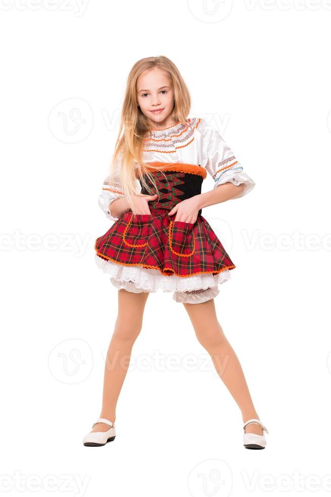 Attractive little girl photo