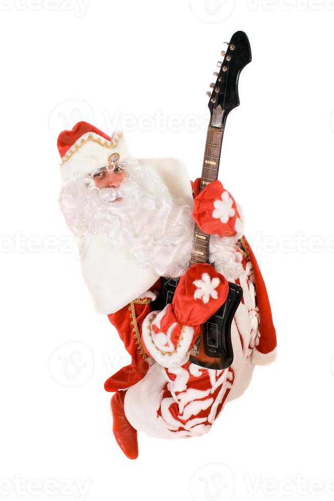 Mad Ded Moroz with a broken guitar photo