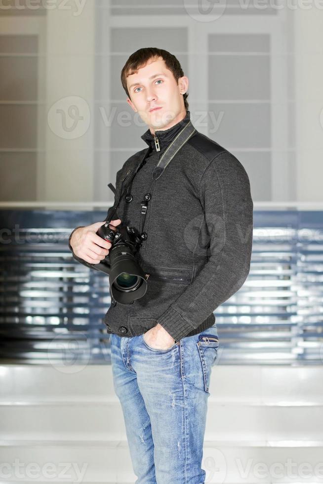 male photographer portrait photo