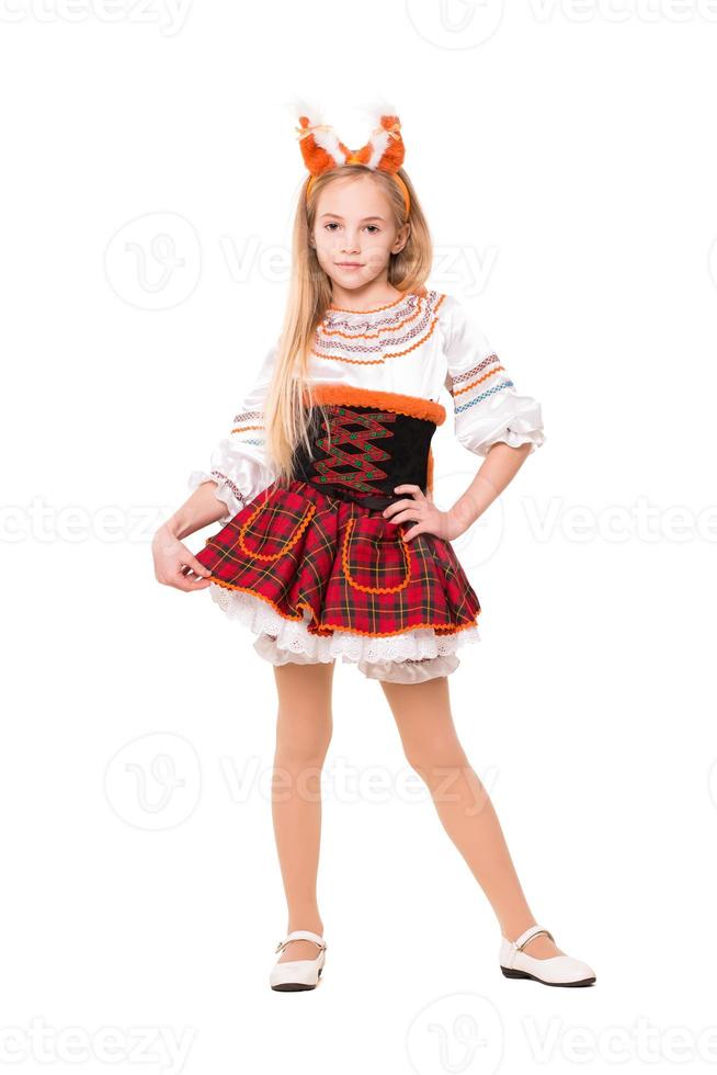 Attractive little girl photo