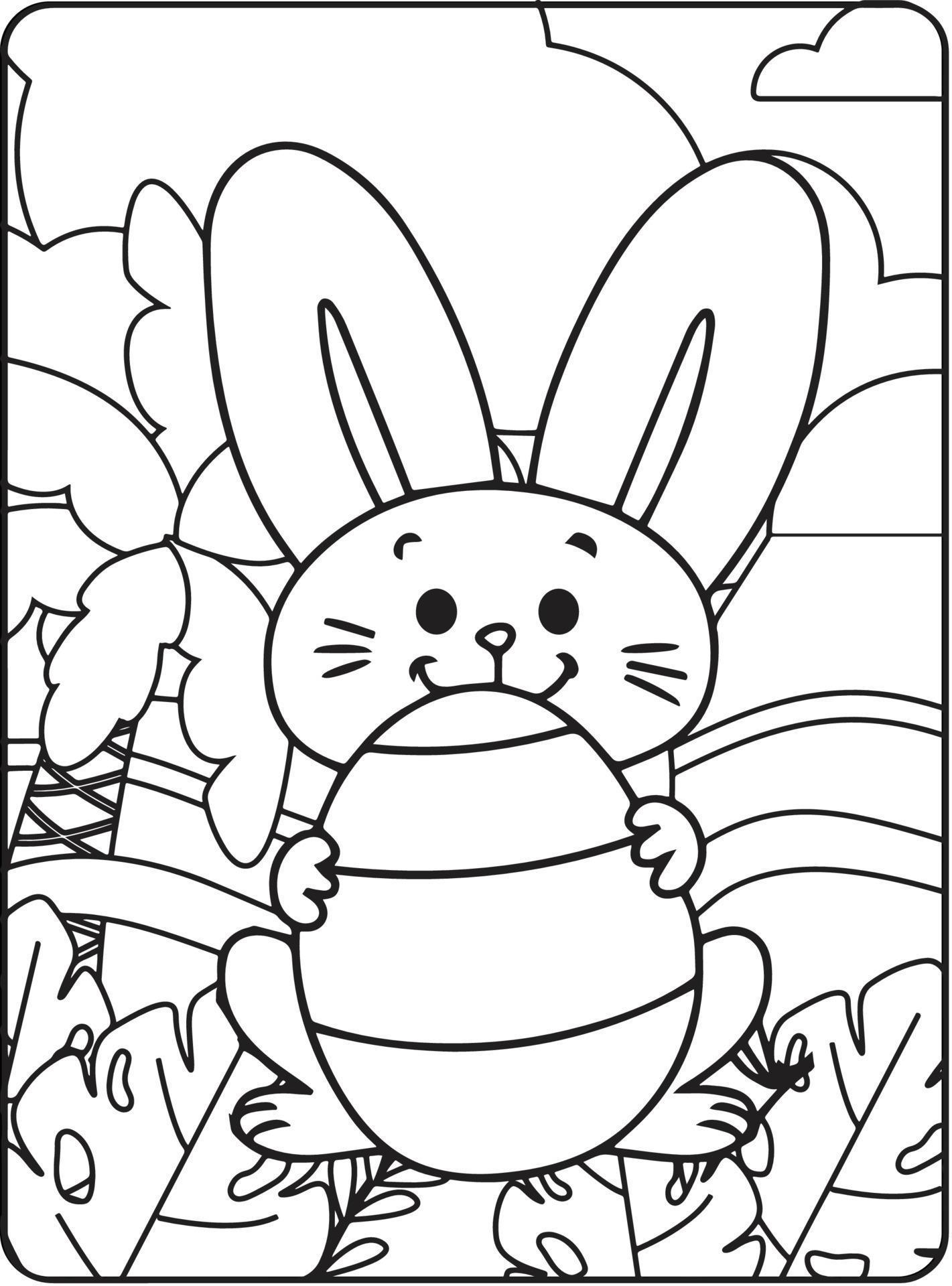 cute-easter-coloring-pages-for-kids-18951046-vector-art-at-vecteezy