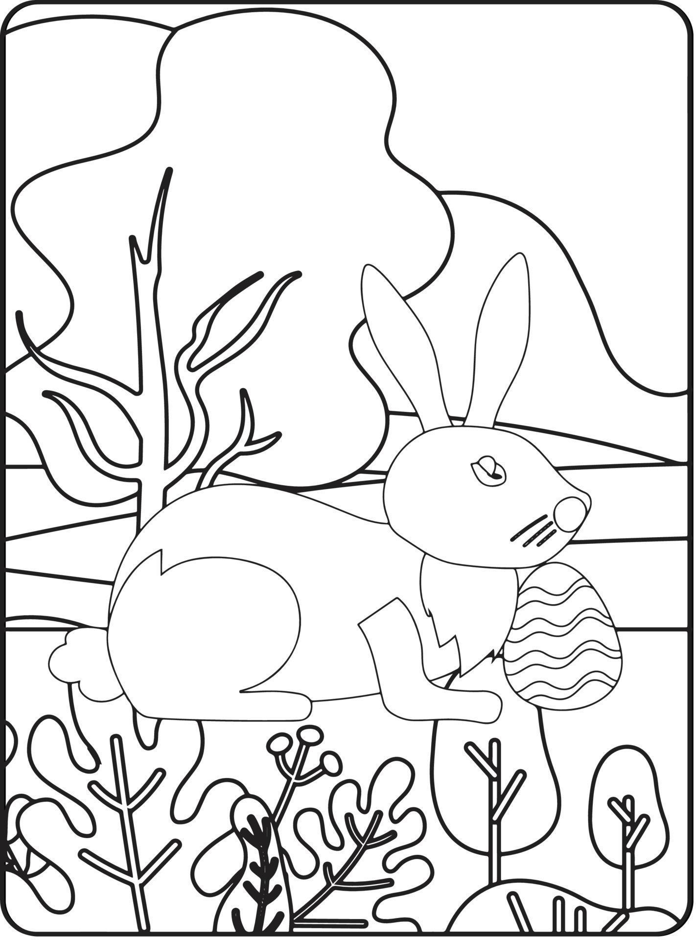 cute-easter-coloring-pages-for-kids-18951104-vector-art-at-vecteezy