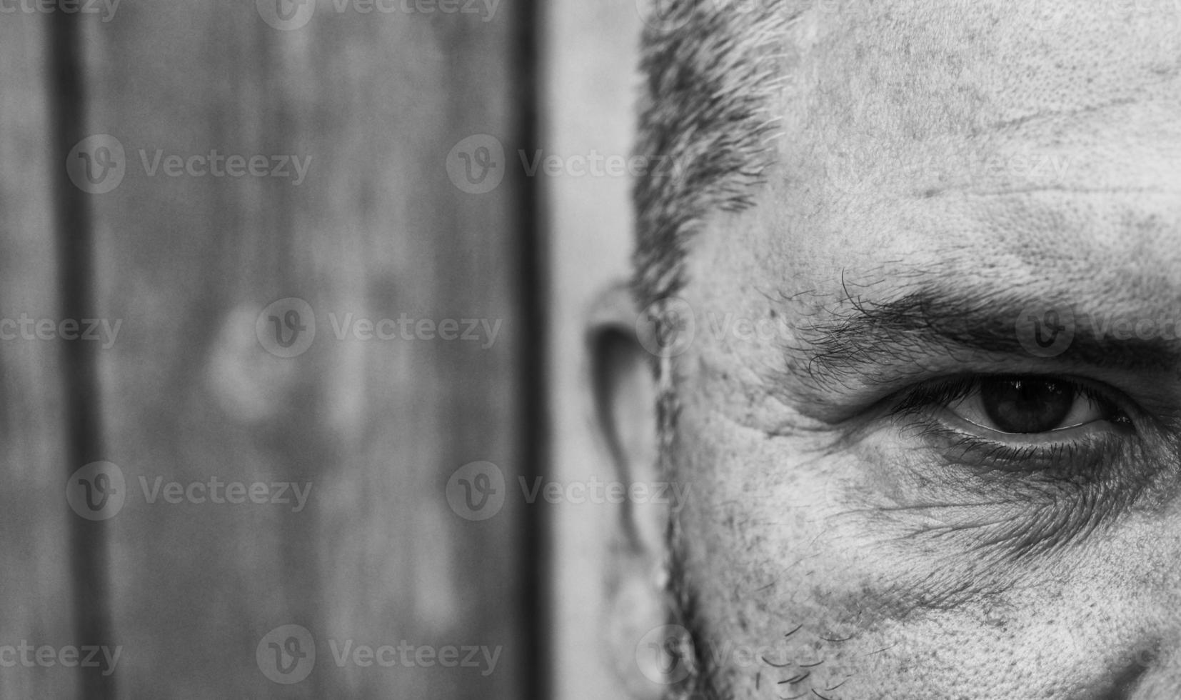 human eye, close-up photo