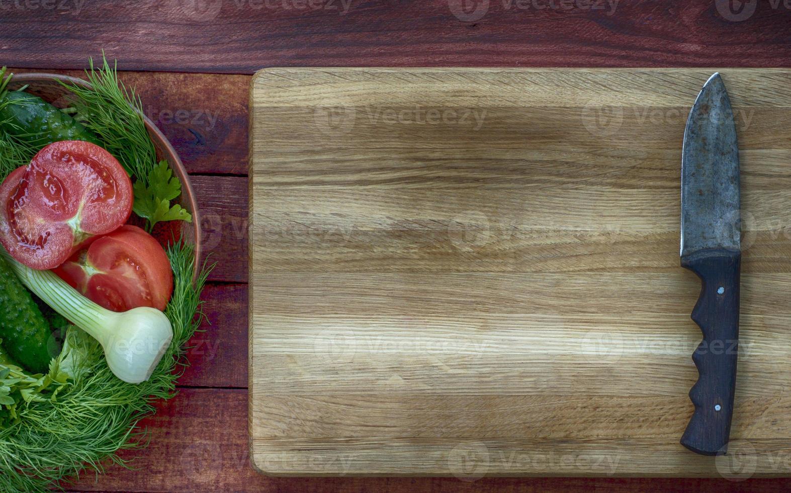 verduras para ensalada foto