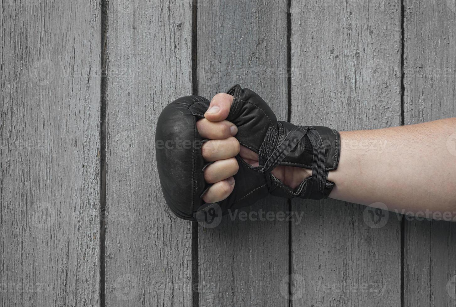 Boxing gloves for Thai boxing photo