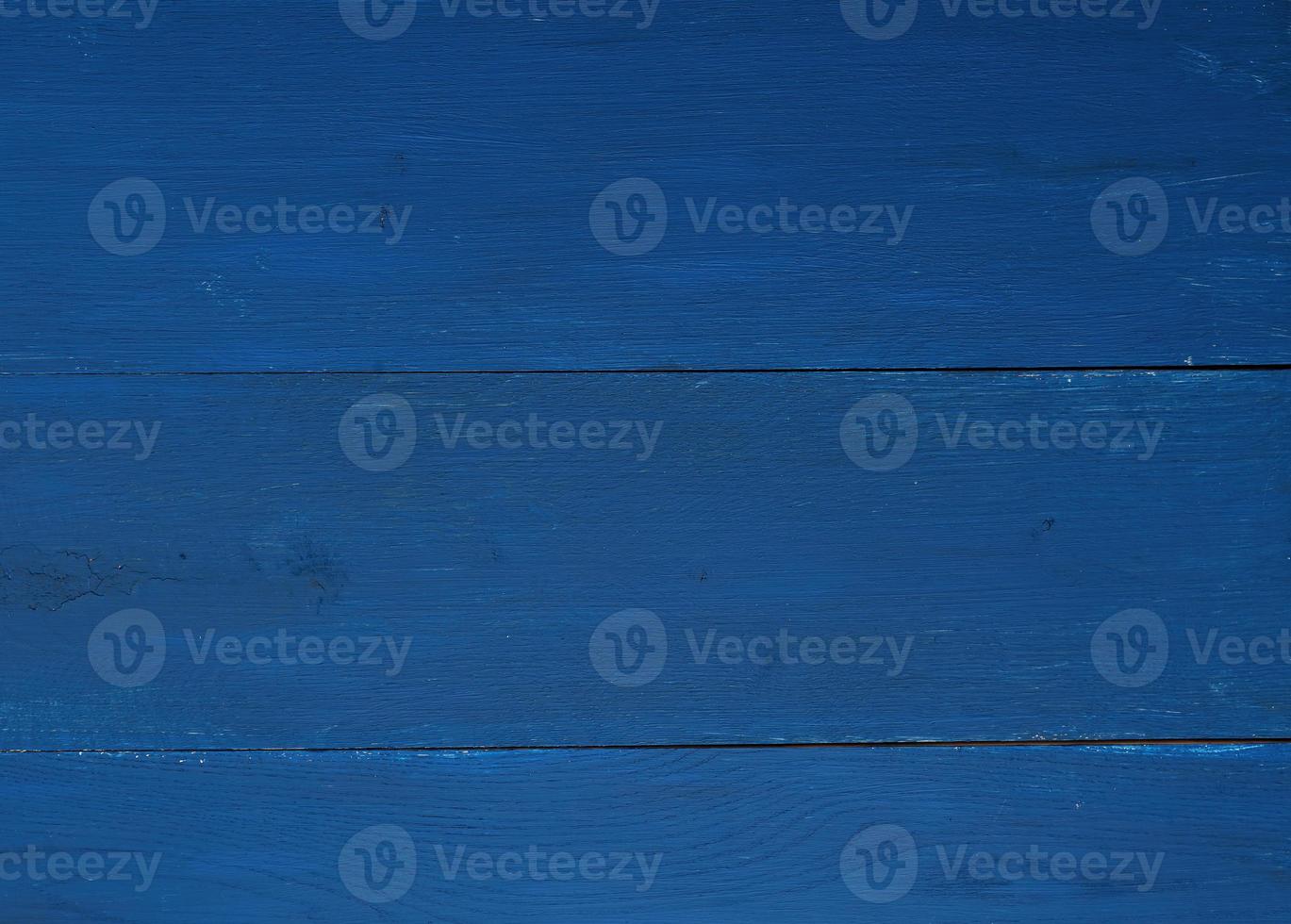 texture of blue painted wooden pine boards photo