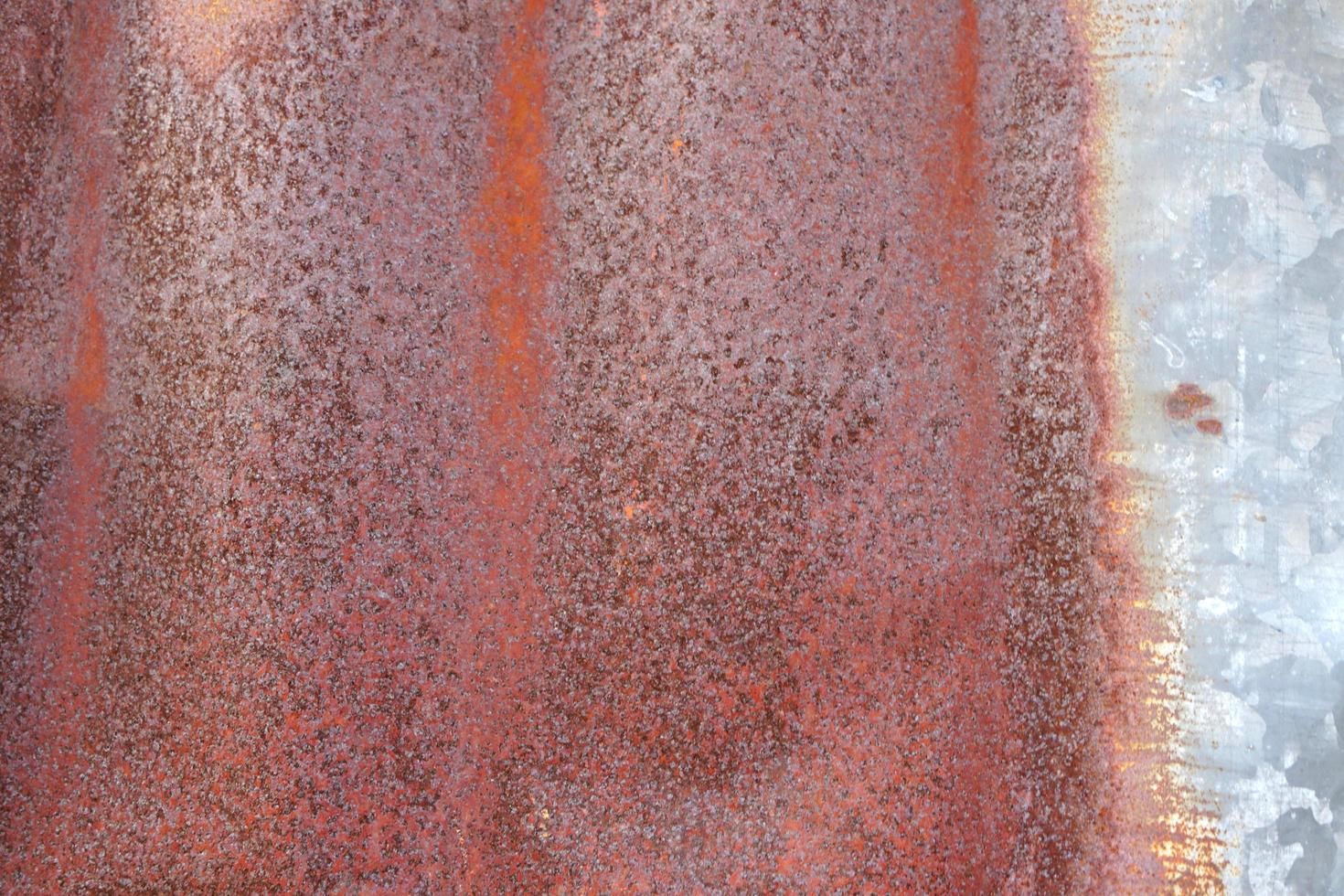 old zinc background with rust decay photo