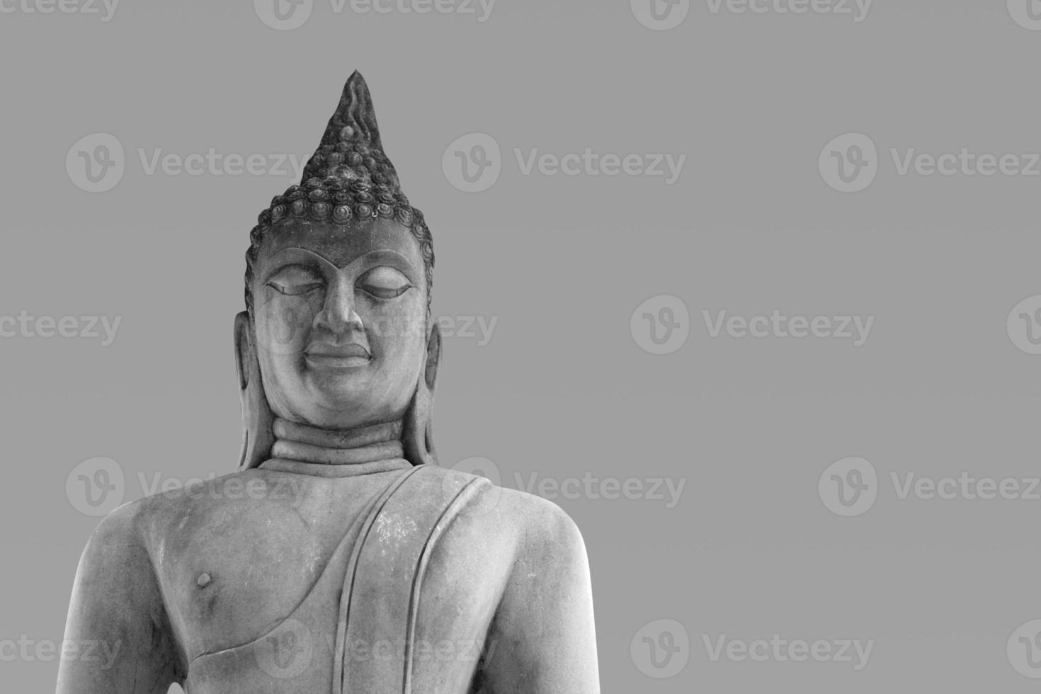 makha asanaha visakha bucha día en blanco y negro buda foto