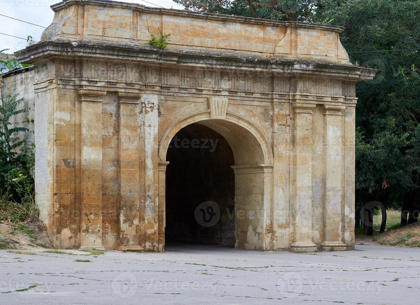 antigua puerta defensiva, kherson foto