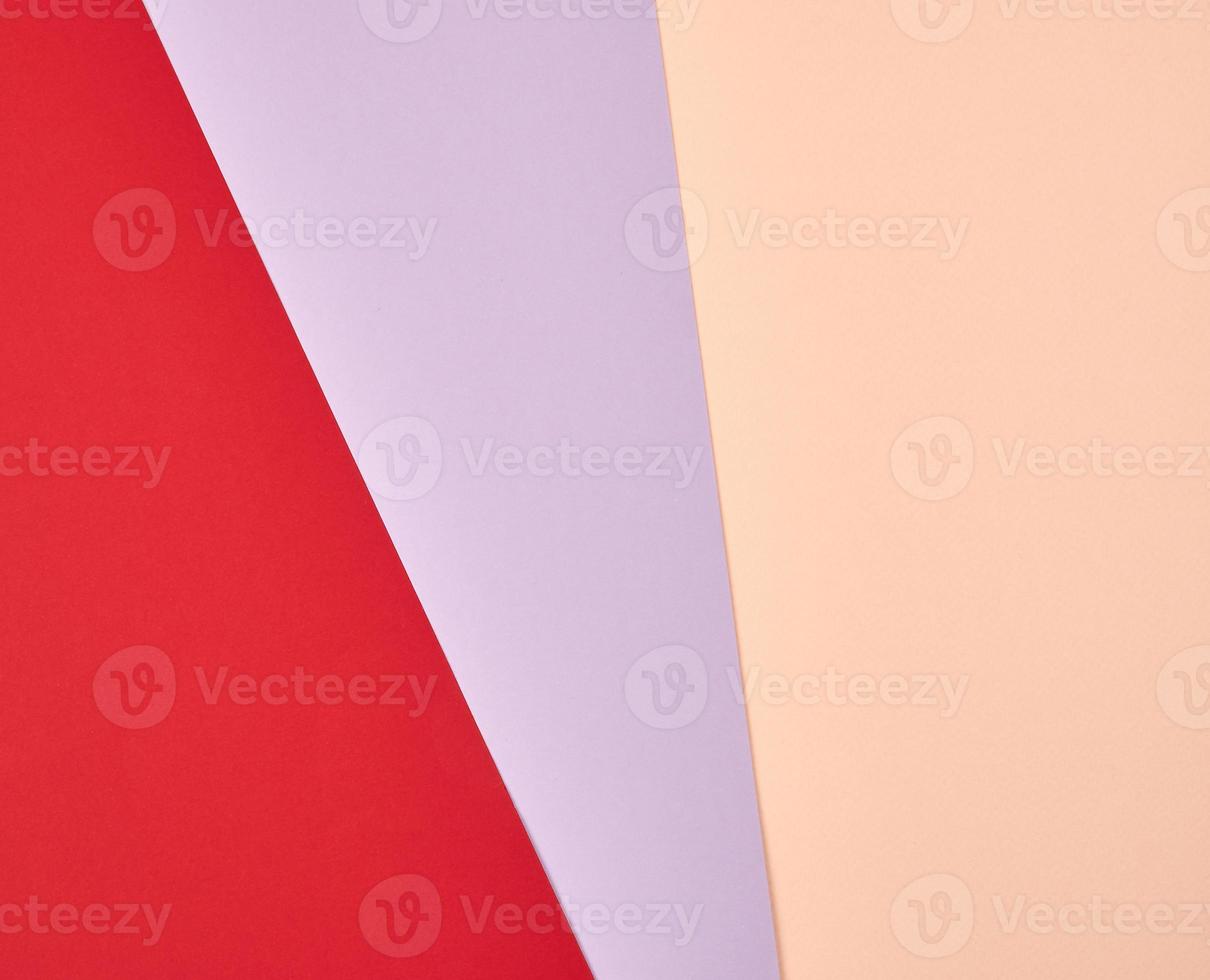 abstract background of multicolored stripes and shapes photo