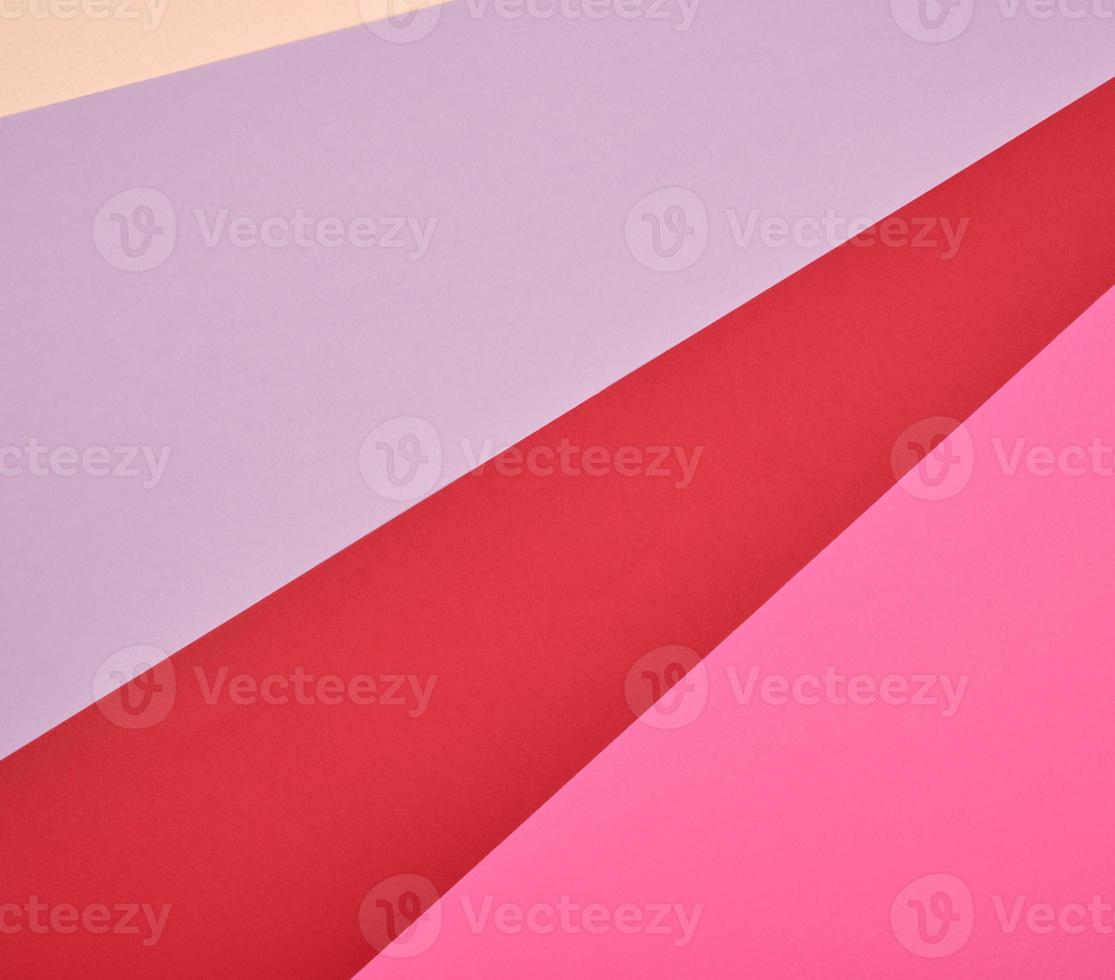 abstract background of multicolored stripes and shapes photo